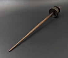 Load image into Gallery viewer, Teacup spindle in bog oak and walnut