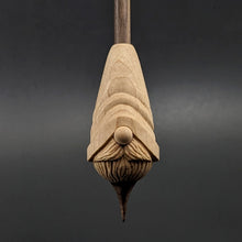 Load image into Gallery viewer, Gnome support spindle in maple and walnut
