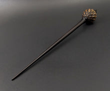 Load image into Gallery viewer, Dragon egg bead spindle in cocobolo and hand dyed walnut