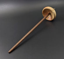 Load image into Gallery viewer, Drop spindle in flame box elder and walnut