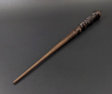 Load image into Gallery viewer, Wand spindle in ebonized walnut