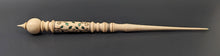 Load image into Gallery viewer, Wand spindle in curly maple