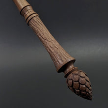 Load image into Gallery viewer, Wand spindle in walnut