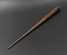 Load image into Gallery viewer, Wand spindle in walnut