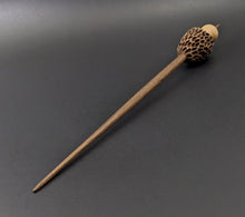 Load image into Gallery viewer, Mushroom support spindle in maple and walnut