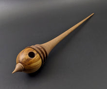 Load image into Gallery viewer, Birdhouse spindle in canarywood and walnut