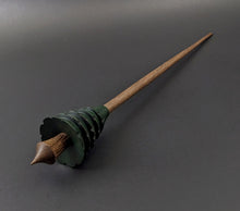 Load image into Gallery viewer, Pine tree spindle in hand dyed walnut and walnut
