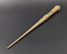 Load image into Gallery viewer, Wand spindle in curly maple