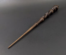 Load image into Gallery viewer, Wand spindle in walnut