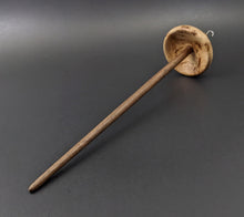 Load image into Gallery viewer, Drop spindle in elm burl and walnut