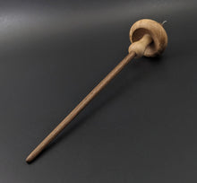 Load image into Gallery viewer, Drop spindle in maple burl and walnut