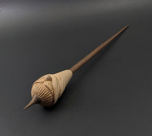 Load image into Gallery viewer, Gnome support spindle in maple and walnut