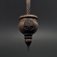 Load image into Gallery viewer, Cauldron spindle in walnut