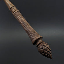 Load image into Gallery viewer, Wand spindle in walnut (<font color="red"<b>RESERVED</b></font> for Susan)