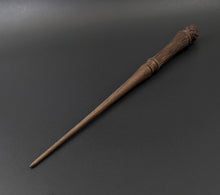 Load image into Gallery viewer, Wand spindle in walnut (<font color="red"<b>RESERVED</b></font> for Susan)