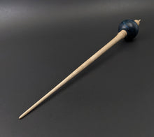 Load image into Gallery viewer, Bead spindle in hand dyed maple burl and curly maple