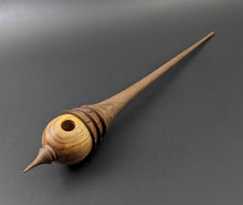 Load image into Gallery viewer, Birdhouse spindle in canarywood and walnut