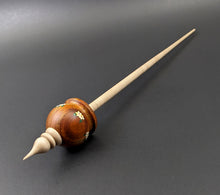 Load image into Gallery viewer, Cauldron spindle in cocobolo and curly maple