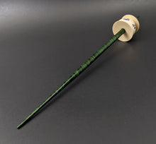 Load image into Gallery viewer, Teacup spindle in holly and hand dyed curly maple