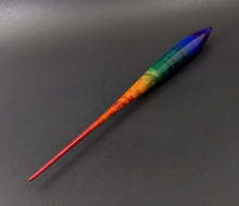 Load image into Gallery viewer, Phang spindle in hand dyed curly maple