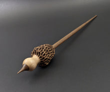 Load image into Gallery viewer, Morel mushroom support spindle in maple and walnut