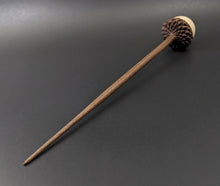 Load image into Gallery viewer, Acorn support spindle in curly maple and walnut