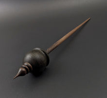 Load image into Gallery viewer, Cauldron spindle in bog oak and walnut