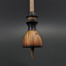 Load image into Gallery viewer, Tiny dancer spindle in cocobolo, African blackwood, and walnut