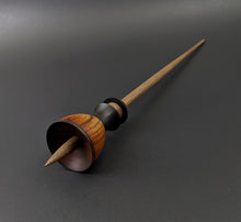 Load image into Gallery viewer, Tiny dancer spindle in cocobolo, African blackwood, and walnut