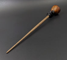 Load image into Gallery viewer, Tiny dancer spindle in cocobolo, African blackwood, and walnut