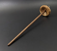 Load image into Gallery viewer, Drop spindle in elm burl and walnut