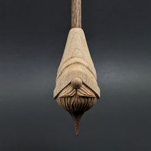 Load image into Gallery viewer, Gnome support spindle in maple and walnut