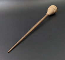 Load image into Gallery viewer, Gnome support spindle in maple and walnut