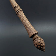 Load image into Gallery viewer, Wand spindle in walnut