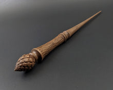 Load image into Gallery viewer, Wand spindle in walnut
