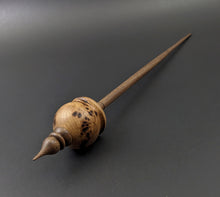 Load image into Gallery viewer, Cauldron spindle in elm burl and walnut