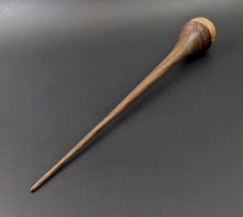 Load image into Gallery viewer, Birdhouse spindle in maple burl and walnut