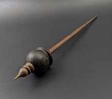Load image into Gallery viewer, Cauldron spindle in bog oak and walnut