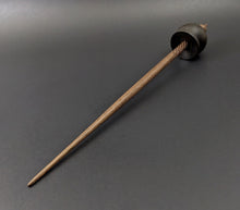 Load image into Gallery viewer, Cauldron spindle in bog oak and walnut