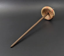 Load image into Gallery viewer, Drop spindle in flame box elder and walnut