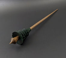 Load image into Gallery viewer, Pine tree spindle in hand dyed walnut and walnut