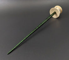 Load image into Gallery viewer, Teacup spindle in holly and hand dyed curly maple