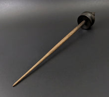Load image into Gallery viewer, Cauldron spindle in bog oak and walnut