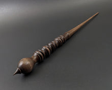 Load image into Gallery viewer, Wand spindle in walnut