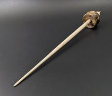 Load image into Gallery viewer, Cauldron spindle in spalted maple and curly maple