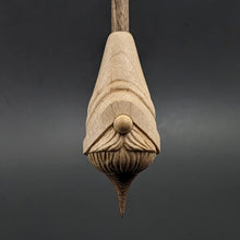Load image into Gallery viewer, Gnome support spindle in maple and walnut