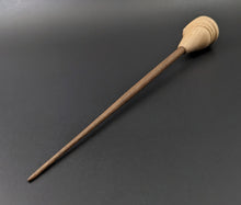 Load image into Gallery viewer, Gnome support spindle in maple and walnut