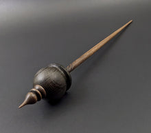 Load image into Gallery viewer, Cauldron spindle in bog oak and walnut