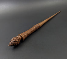 Load image into Gallery viewer, Wand spindle in walnut