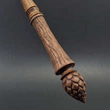 Load image into Gallery viewer, Wand spindle in walnut